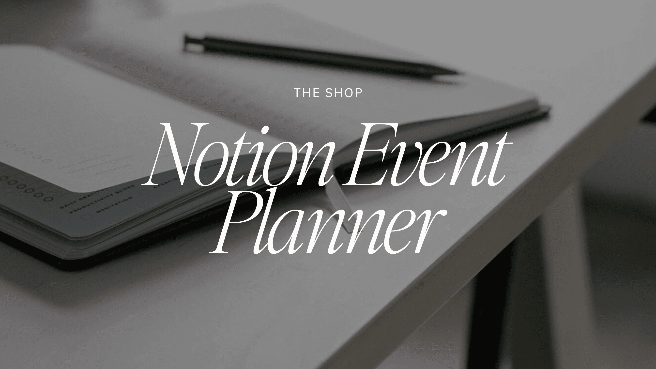 Notion Event Planner