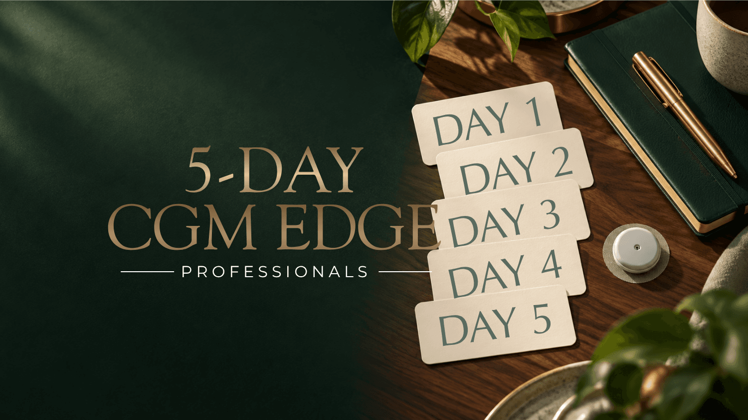 The 5-Day CGM Edge for Professionals