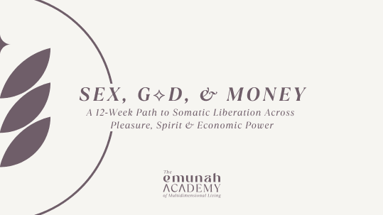 Sex, G-d, & Money