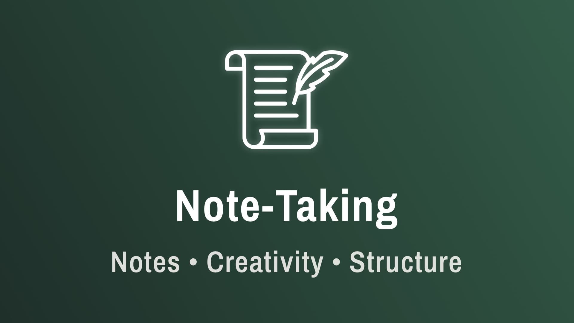 Note Taking