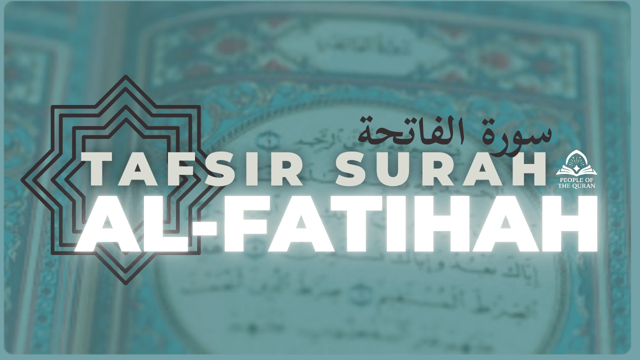 Tafsir Surah al-Fatihah