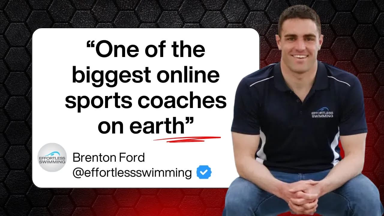 From Swim Coach to Global Brand: How Brenton Ford built the Effortless Swimming empire! thumbnail