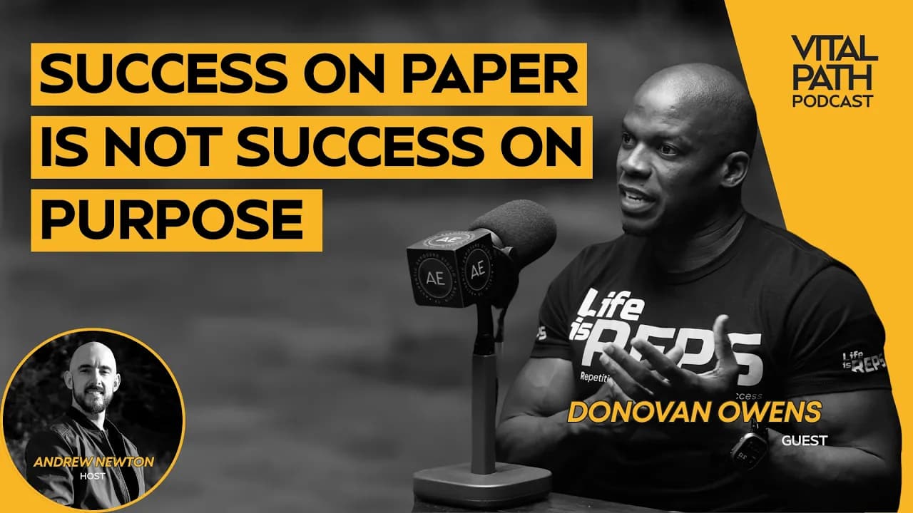 How to Build a Life Operating System: Donovan Owens' Life is REPS Framework for Men thumbnail