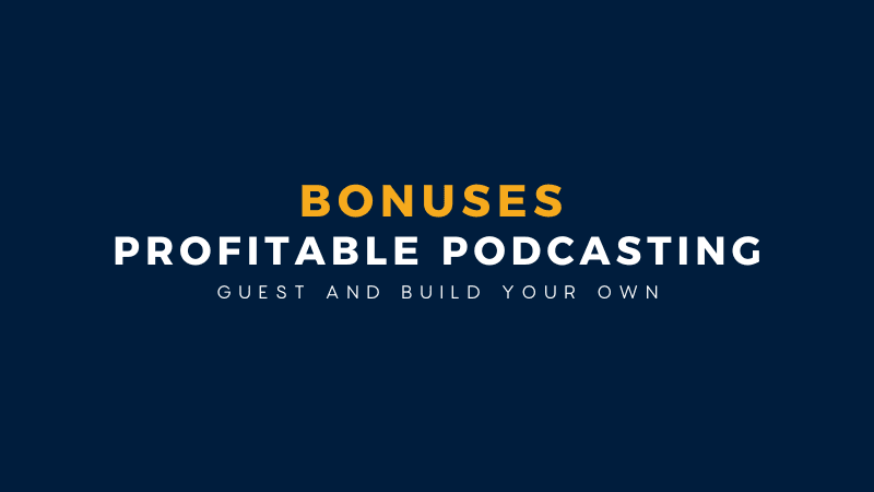 Profitable Podcasting