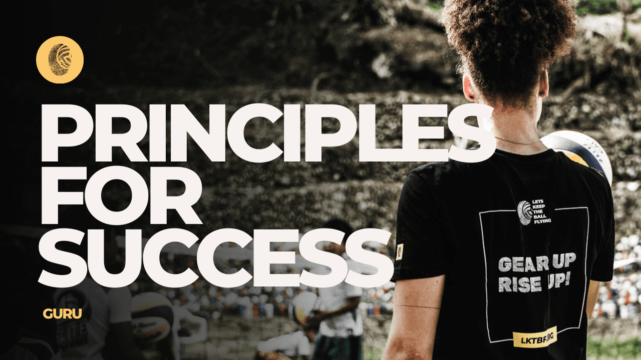Principles for Success