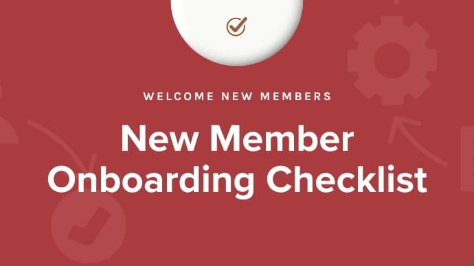 Welcome Checklist