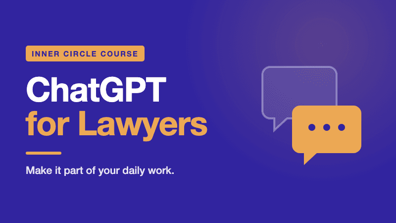 ChatGPT for Lawyers