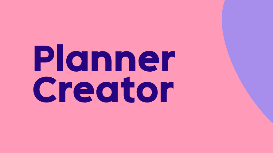 Planner Creator