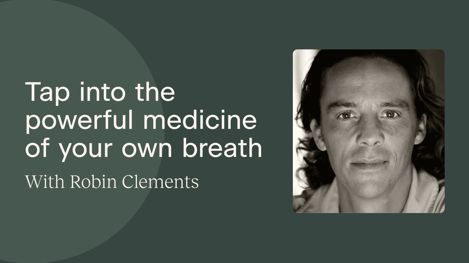 Breath as Medicine