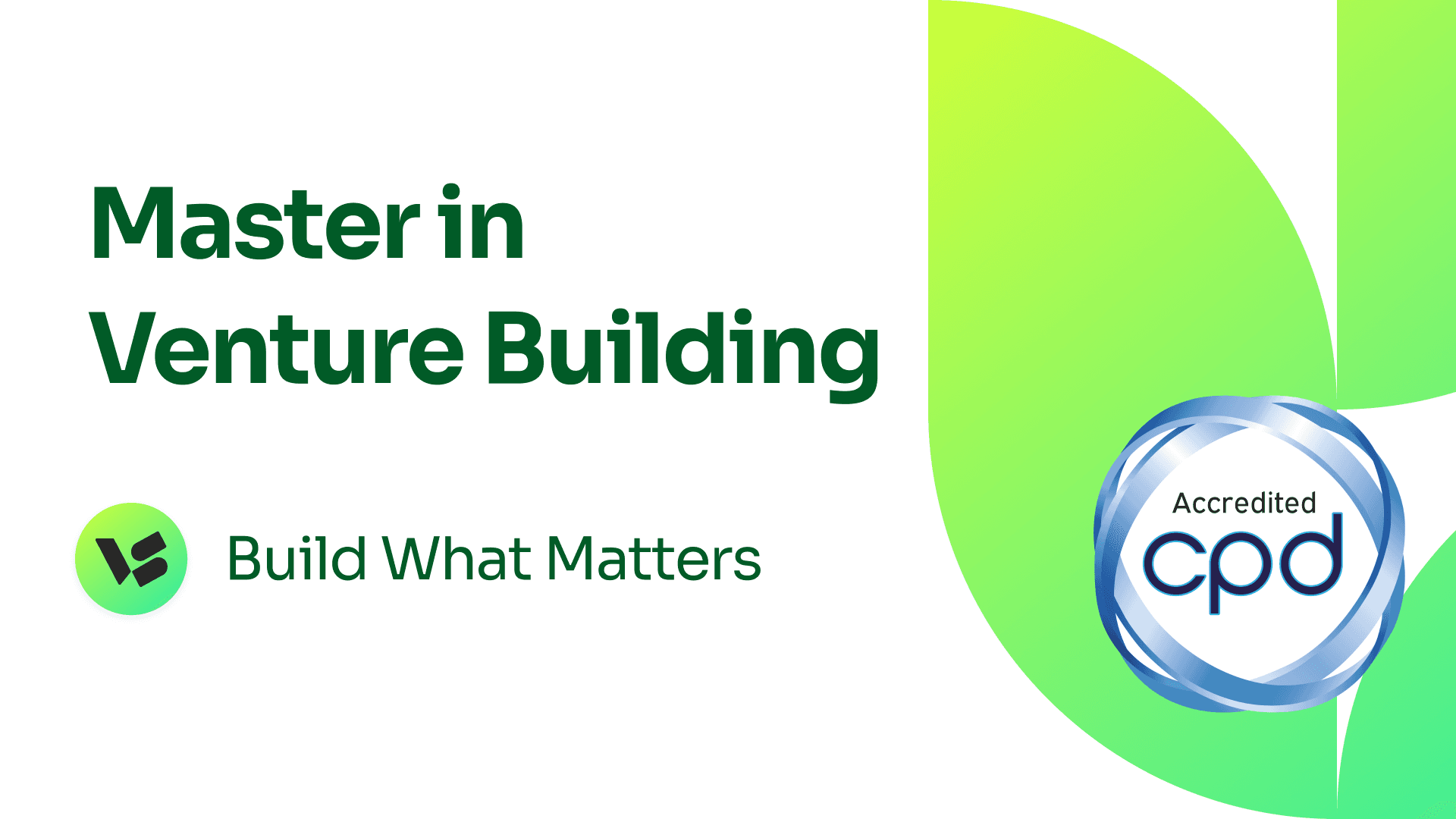 Master in Venture Building