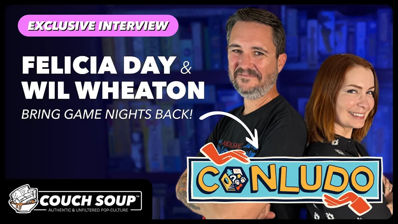 Felicia Day & Wil Wheaton Tease The Guild & Return to Tabletop: An Exclusive Interview | Couch Soup thumbnail