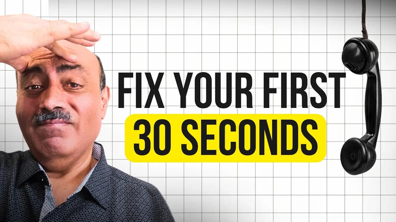 Why Most Cold Calls Fail in the First 30 Seconds (and How to Fix It) thumbnail