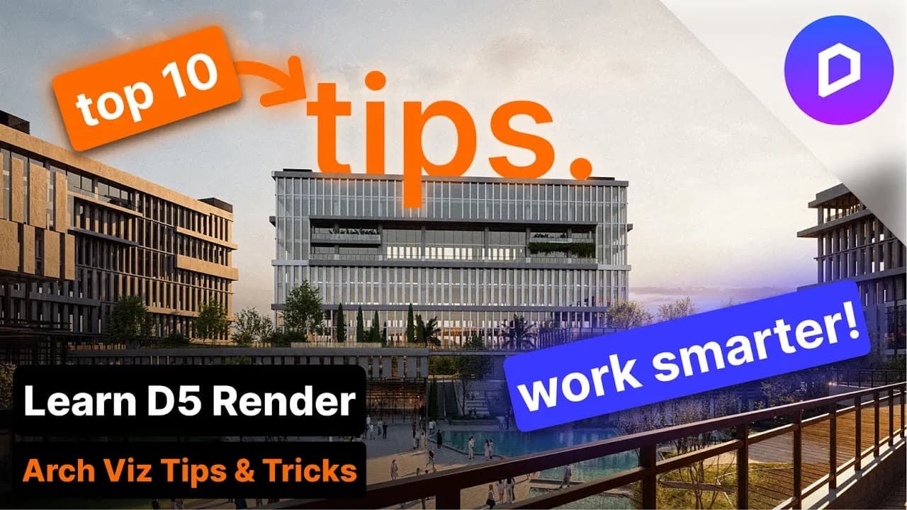 10 D5 Render Tips & Tricks You Never Knew Existed (Work Smarter!) thumbnail