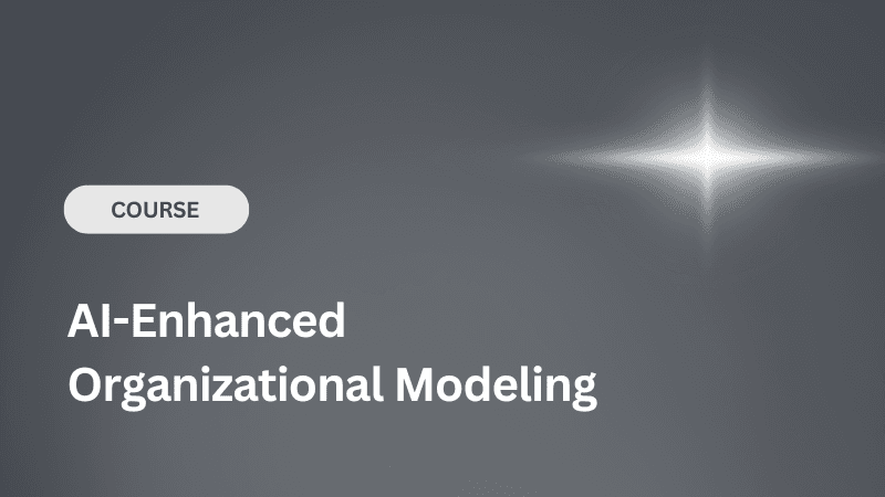 Building AI-Enhanced Organizational Models for Consultants