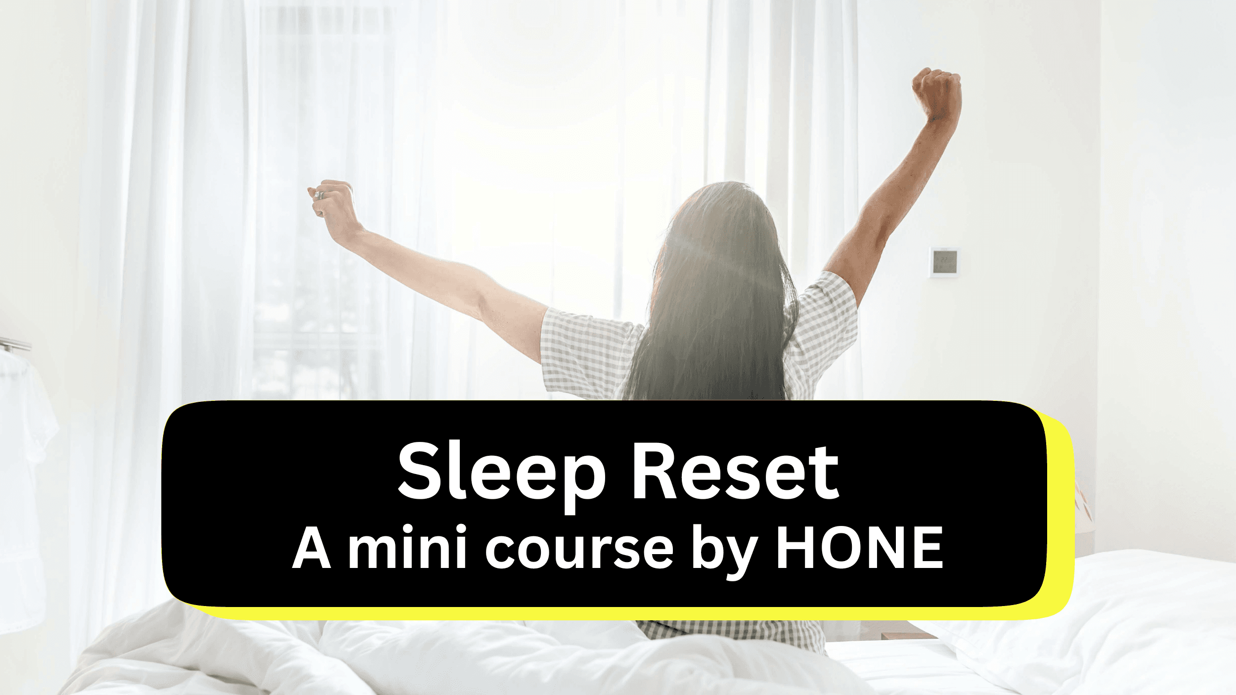 Sleep Reset Mini Course