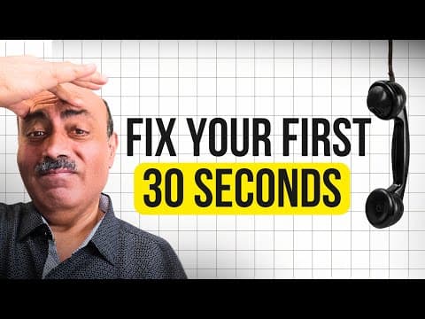 Why Most Cold Calls Fail in the First 30 Seconds (and How to Fix It) thumbnail