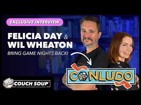 Felicia Day & Wil Wheaton Tease The Guild & Return to Tabletop: An Exclusive Interview | Couch Soup thumbnail