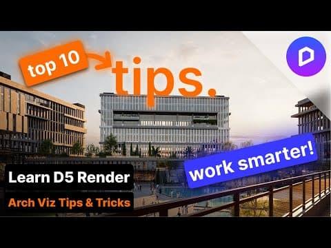 10 D5 Render Tips & Tricks You Never Knew Existed (Work Smarter!) thumbnail